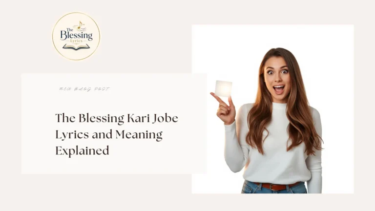 the blessing kari jobe lyrics