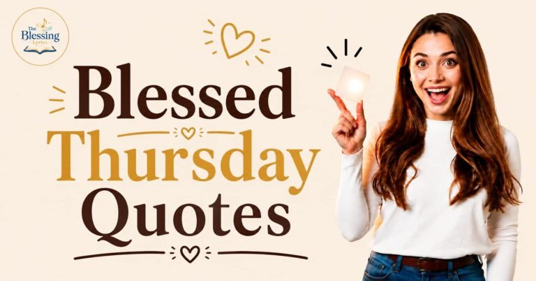 Blessed Thursday Quotes with inspirational Thursday blessings