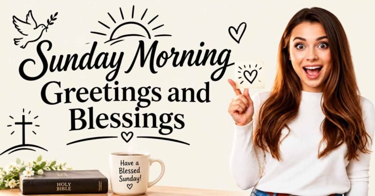 Sunday Morning Greetings and Blessings