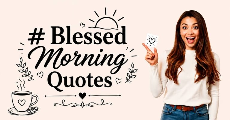 Blessed Morning Quotes inspirational morning blessings image