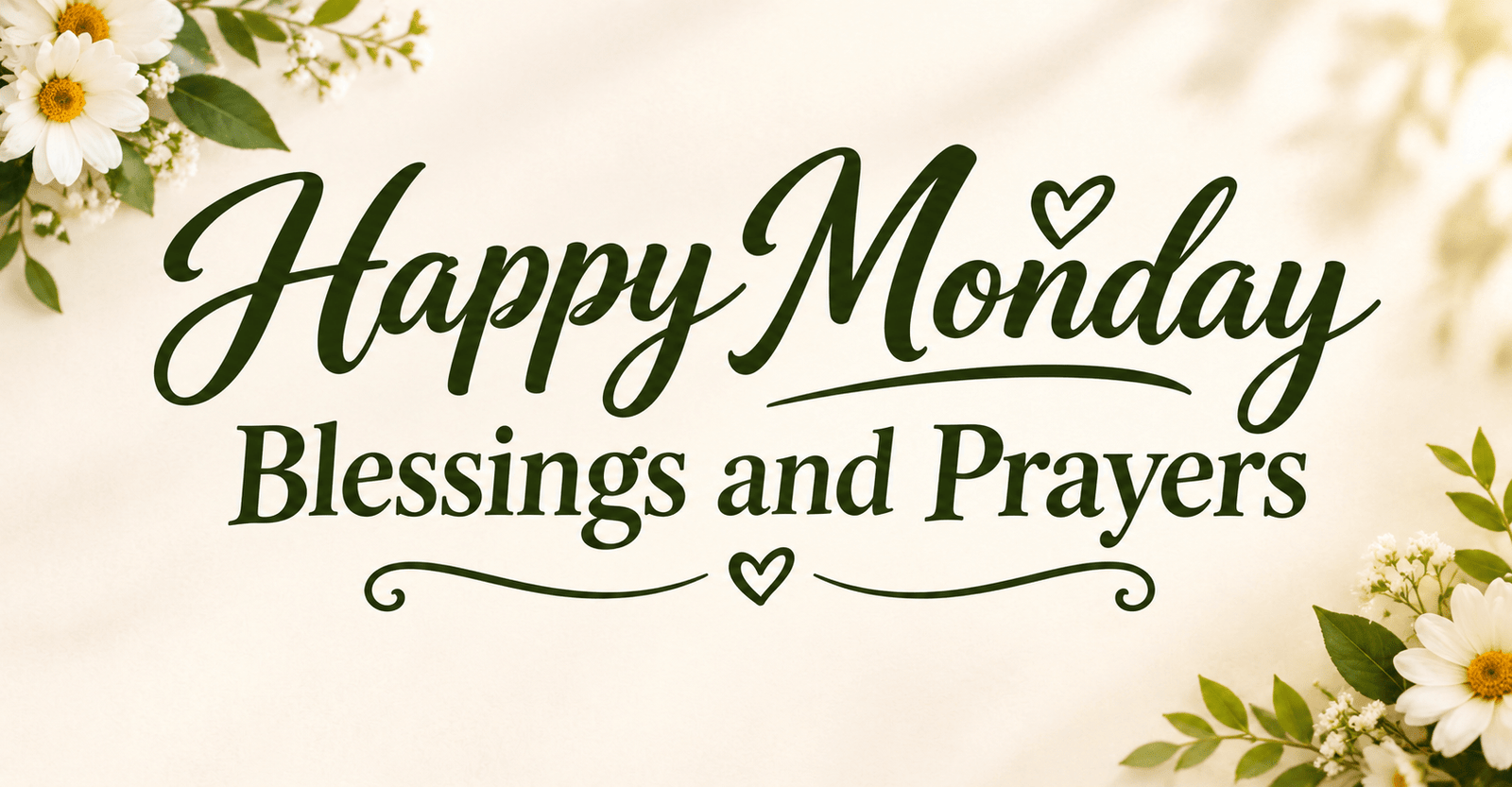 Happy Monday Blessings and Prayers