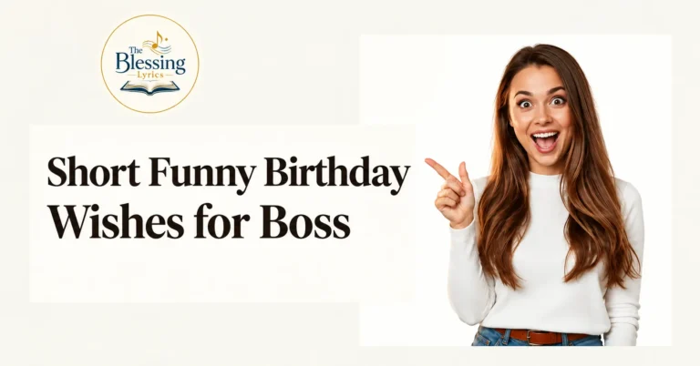 Short Funny Birthday Wishes for Boss
